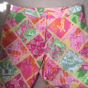 Lilly Pulitzer White Label Capri Multi Worth Patch